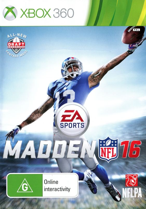Madden NFL 16 Deluxe Edition box art for Xbox 360